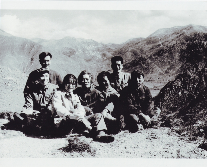 5池际尚教授赴西藏参加科考立项会到野外考察（1979年）