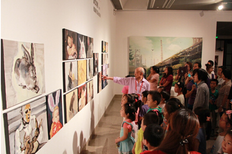 叶振寰教授讲解海峡两岸当代艺术展 叶振寰教授讲解海峡两岸当代艺术展