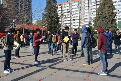 防艾棋盘答题游戏