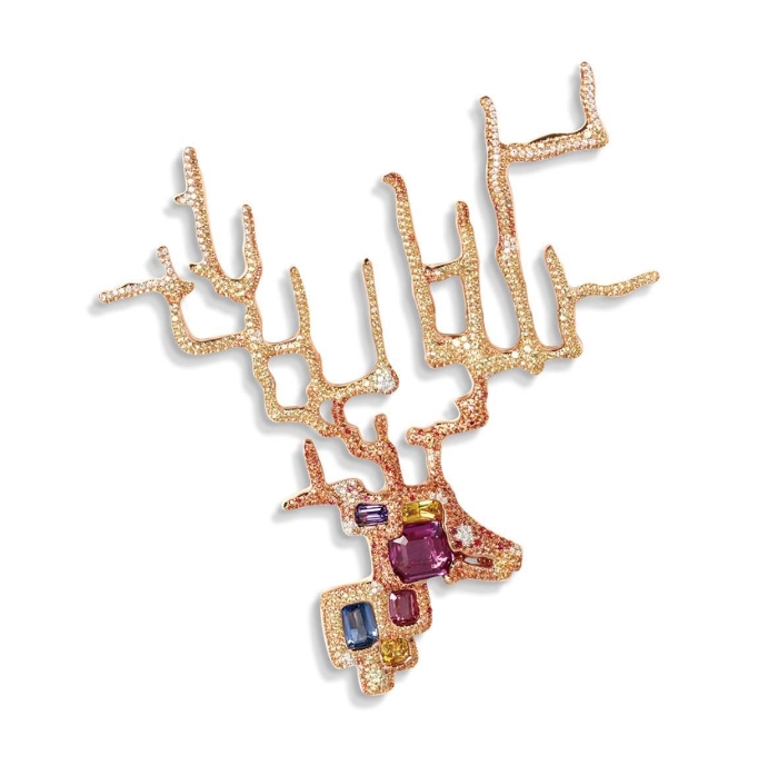 柔软的力量系列——“灵”胸针