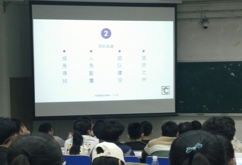 同学们认真听讲