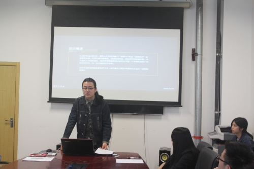 图为项目化答辩现场