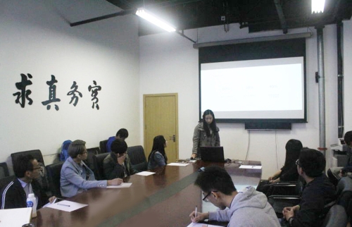 图为项目化答辩现场2