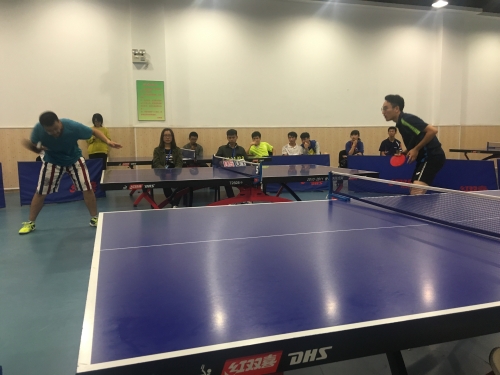 乒乓球男子对打