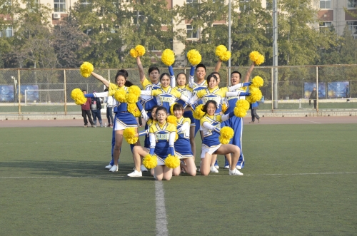 啦啦队最后造型