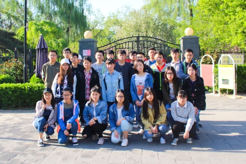 部分志愿者合影