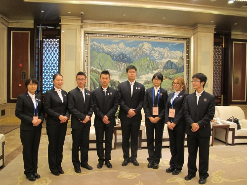 残边会第一次排练合影