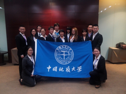 残疾人主题活动志愿者合影