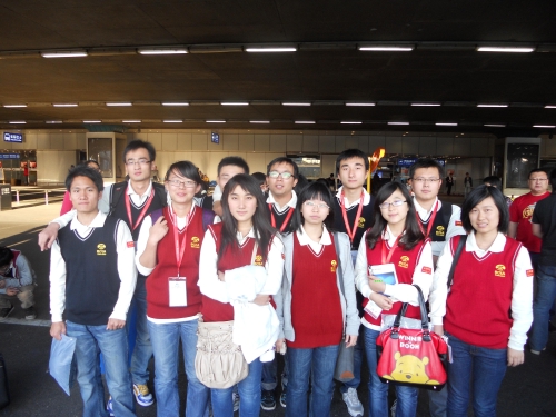 2011下学年机场T1T2志愿者