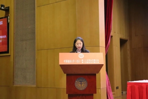 孟晗作提案工作汇报