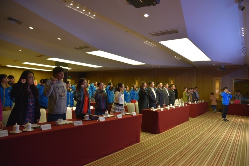 志愿者代表宣誓