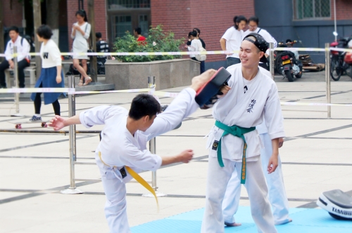 格斗空手道现场展示