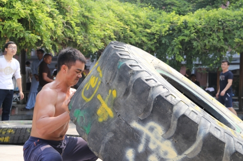 健美体验区展示