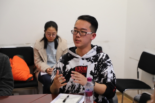 地大社联公关部部长发言