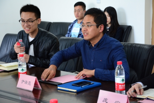 于海亮书记发表看法