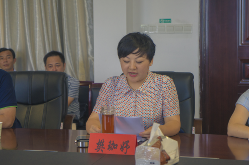 都昌县委常委、宣传部长樊珈妤讲话