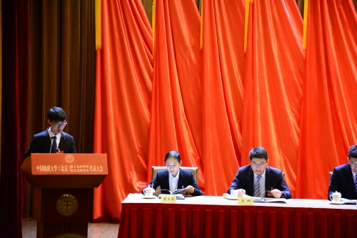 师昊做学生会工作汇报