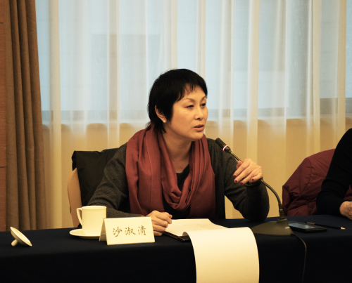 沙淑清部长讲话